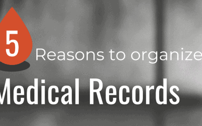 5 Reasons to organize medical records